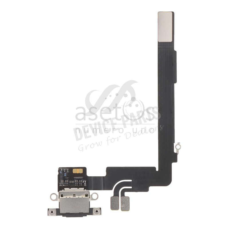Charging Port Flex Cable for iPhone 16 Pro Max Black Titanium Ori