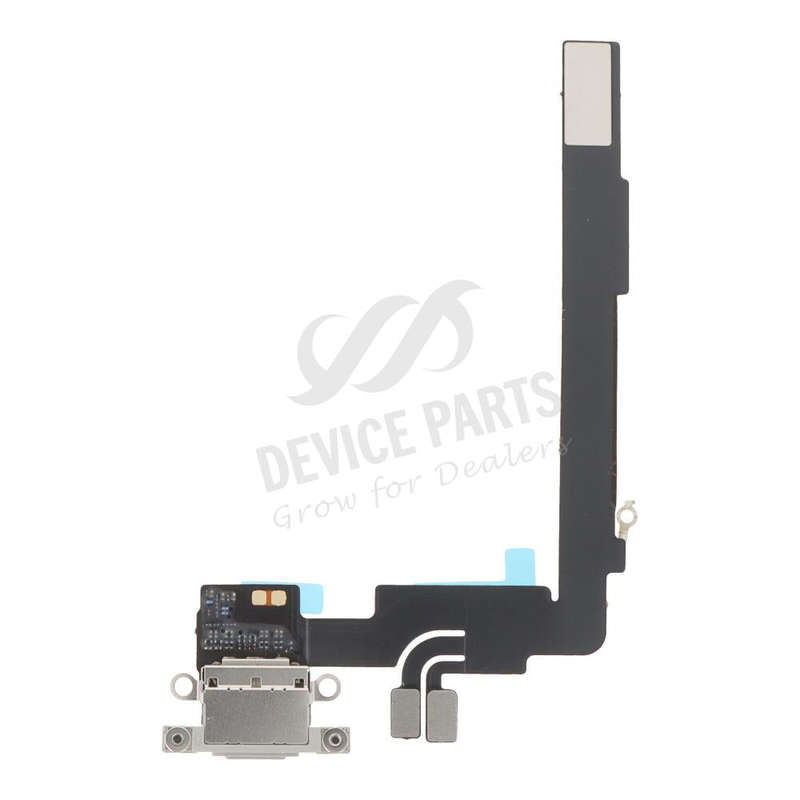 Charging Port Flex Cable for iPhone 16 Pro Max White Titanium OEM
