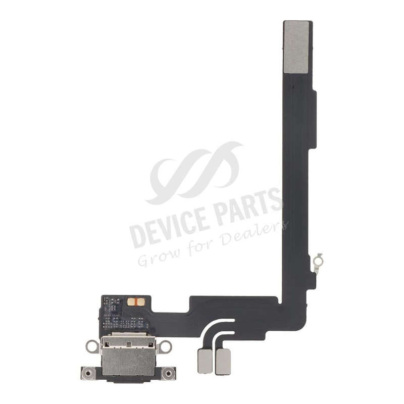 Charging Port Flex Cable for iPhone 16 Pro Max Black Titanium HQ