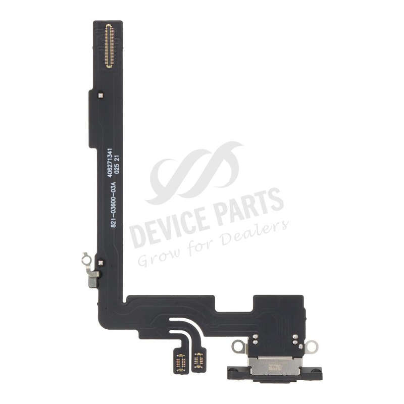 Charging Port Flex Cable for iPhone 16 Pro Max Black Titanium HQ