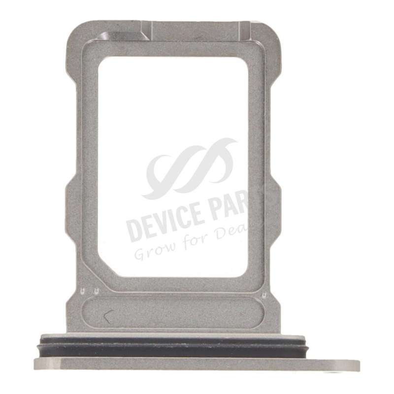 SIM Card Tray for iPhone 16 Pro/16 Pro Max Dual Card Version Natural Titanium Ori