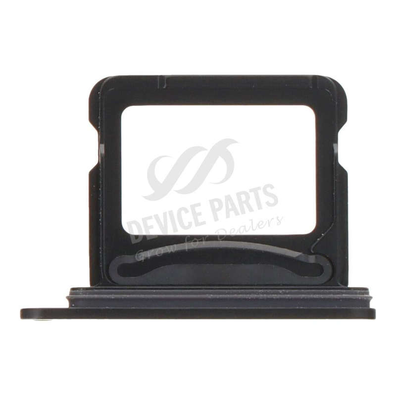 SIM Card Tray for iPhone 16/16 Plus Dual Card Version Black Ori