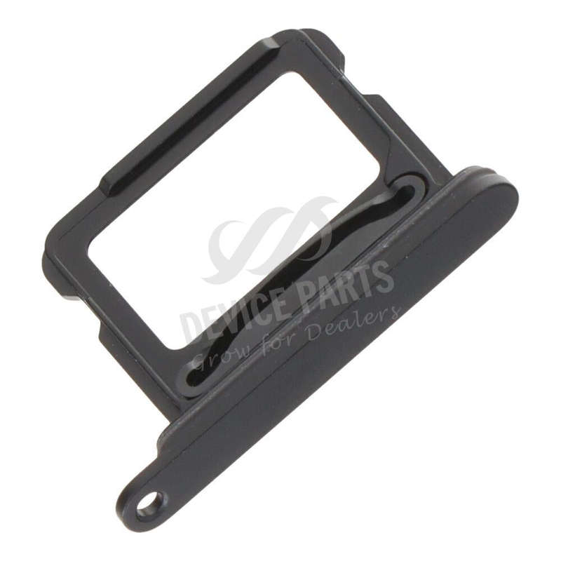 SIM Card Tray for iPhone 16/16 Plus Dual Card Version Black Ori