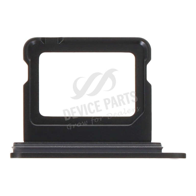 SIM Card Tray for iPhone 16/16 Plus Dual Card Version Black Ori