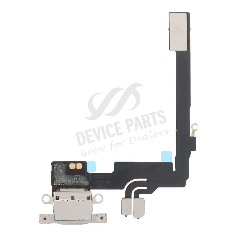 Charging Port Flex Cable for iPhone 16 Pro White Titanium OEM