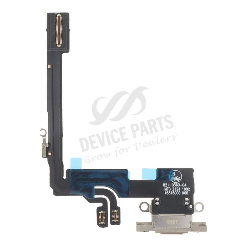 Charging Port Flex Cable for iPhone 16 Pro Natural Titanium OEM