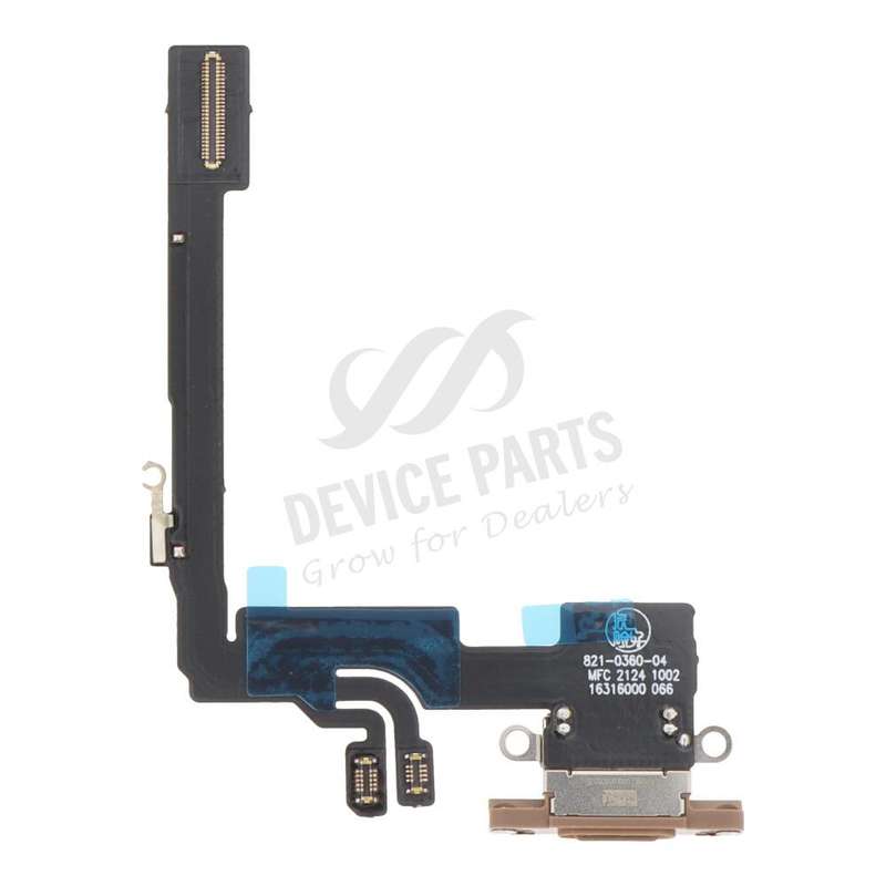 Charging Port Flex Cable for iPhone 16 Pro Desert Titanium OEM