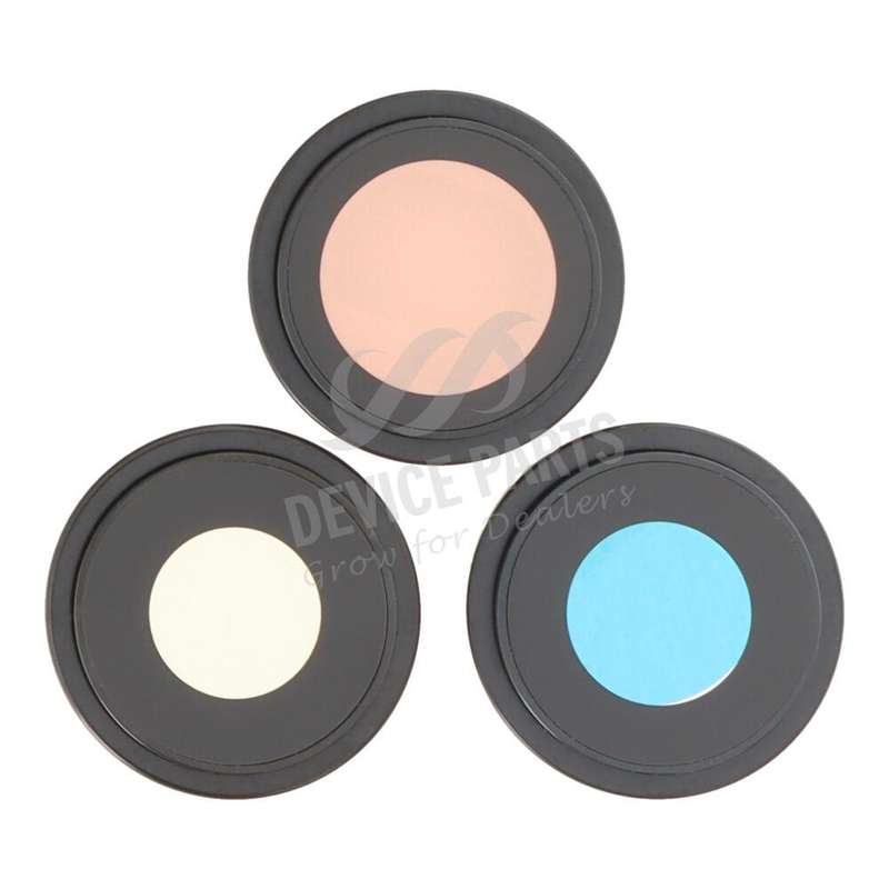 Back Camera Lens and Bezel for iPhone 16 Pro/16 Pro Max Black Titanium Ori 3pcs in one set