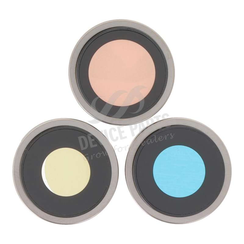 Back Camera Lens and Bezel for iPhone 16 Pro/16 Pro Max Natural Titanium Ori 3pcs in one set