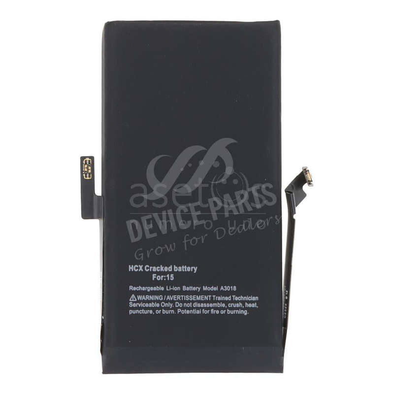 A3018 3367mAh Battery + Battery Adhesive for iPhone 15 No Pop-Ups Decode Version OEM without Logo
