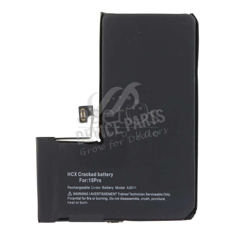 A3011 3274mAh Battery + Battery Adhesive for iPhone 15 Pro No Pop-Ups Decode Version OEM without ...
