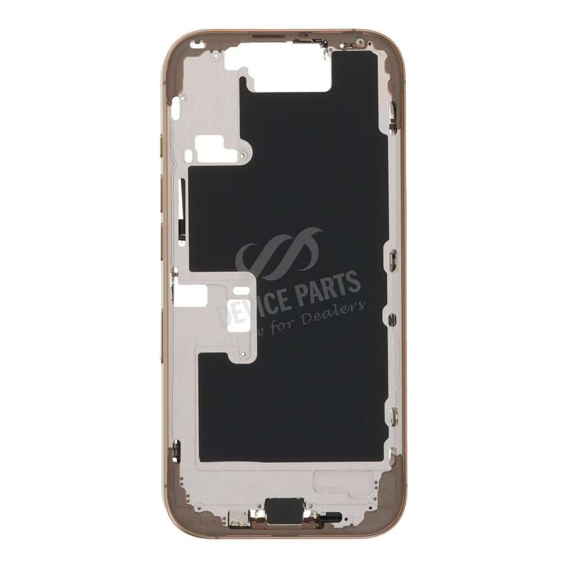 Middle Frame Assembly with Side Buttons + SIM Card Tray for iPhone 16 Pro European Version Desert...
