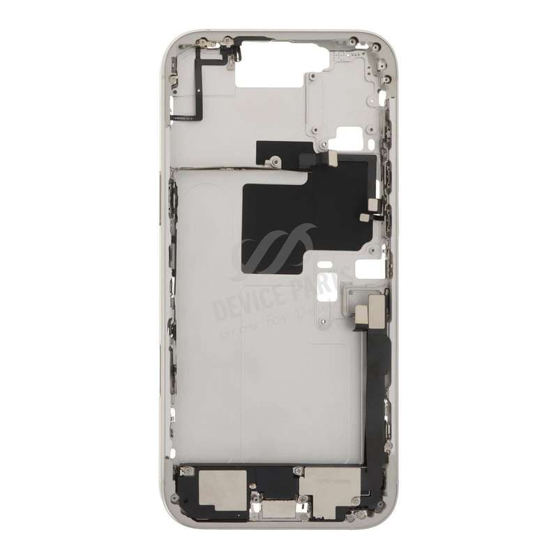 Middle Frame Assembly with Side Buttons + SIM Card Tray for iPhone 16 Pro Max European Version Wh...