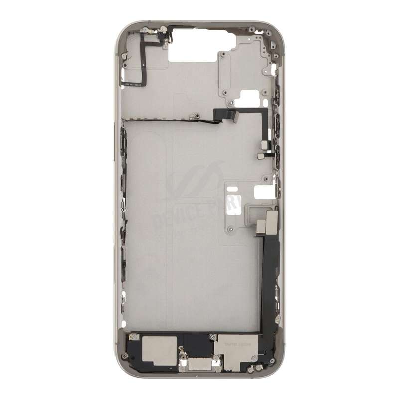 Middle Frame Assembly with Side Buttons + SIM Card Tray for iPhone 16 Pro Max European Version Na...