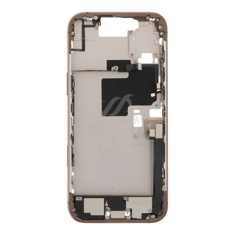 Middle Frame Assembly with Side Buttons + SIM Card Tray for iPhone 16 Pro Max European Version De...