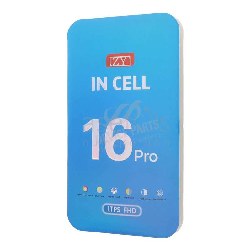 Screen Replacement for iPhone 16 Pro ZY Black Titanium Incell