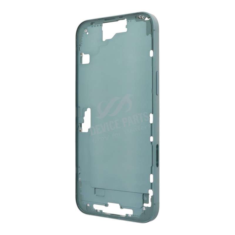 Middle Frame with Side Buttons + SIM Card Tray for iPhone 16 Plus European Version Teal OEM