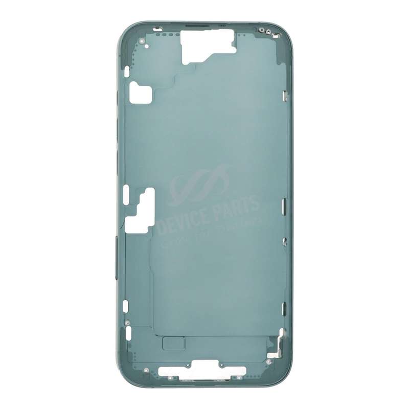 Middle Frame with Side Buttons + SIM Card Tray for iPhone 16 Plus European Version Teal OEM