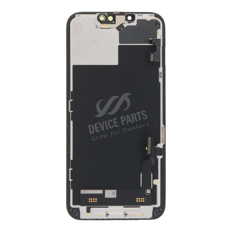 Screen Replacement with Proximity Light Sensor Flex Cable for iPhone 13 6.1" Diagnosable Black Se...