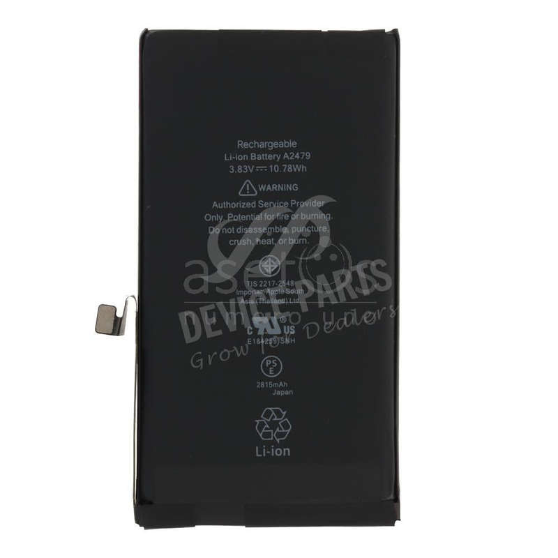 A2479 2815mAh Battery + Battery Adhesive for iPhone 12/12 Pro Diagnosable + Battery Health 100% OEM
