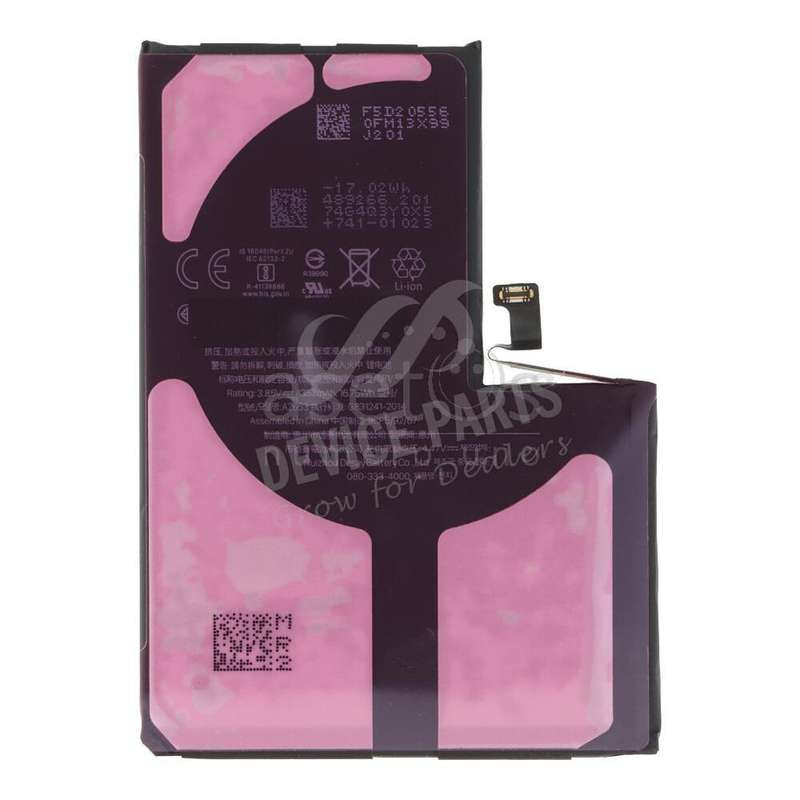 A2653 4850mAh Battery + Battery Adhesive for iPhone 13 Pro Max 6.7" Diagnosable + Battery Health ...