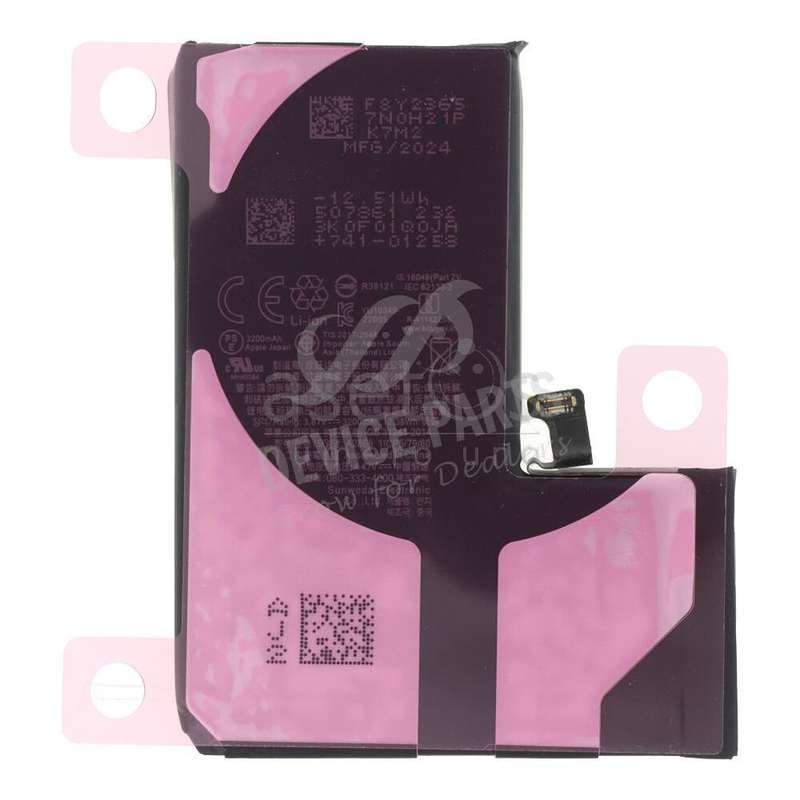 A2866 3200mAh Battery + Battery Adhesive for iPhone 14 Pro Diagnosable + Battery Health 100% OEM