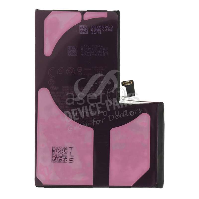A2830 4323mAh Battery + Battery Adhesive for iPhone 14 Pro Max Diagnosable + Battery Health 100% OEM