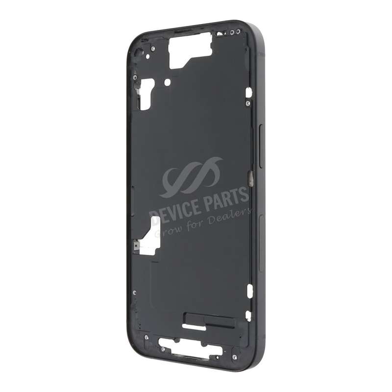 Middle Frame with Side Buttons for iPhone 15 A2846 USA Version Black OEM