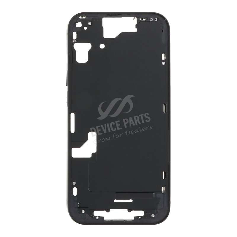 Middle Frame with Side Buttons for iPhone 15 A2846 USA Version Black OEM