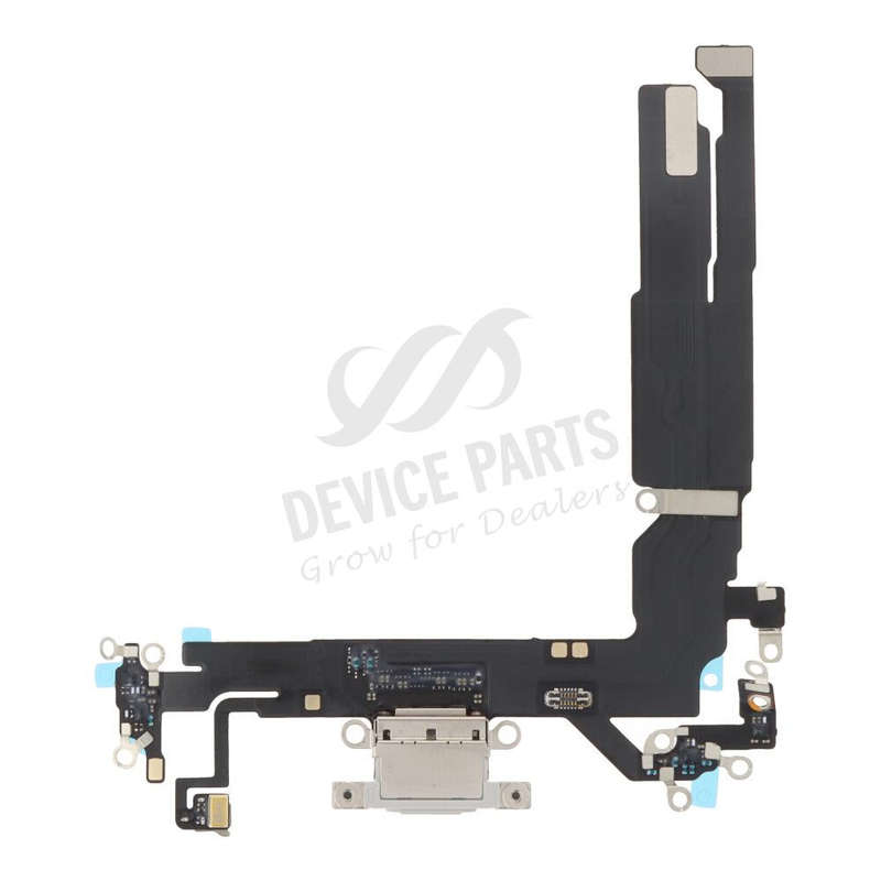 Charging Port Flex Cable for iPhone 16 White OEM