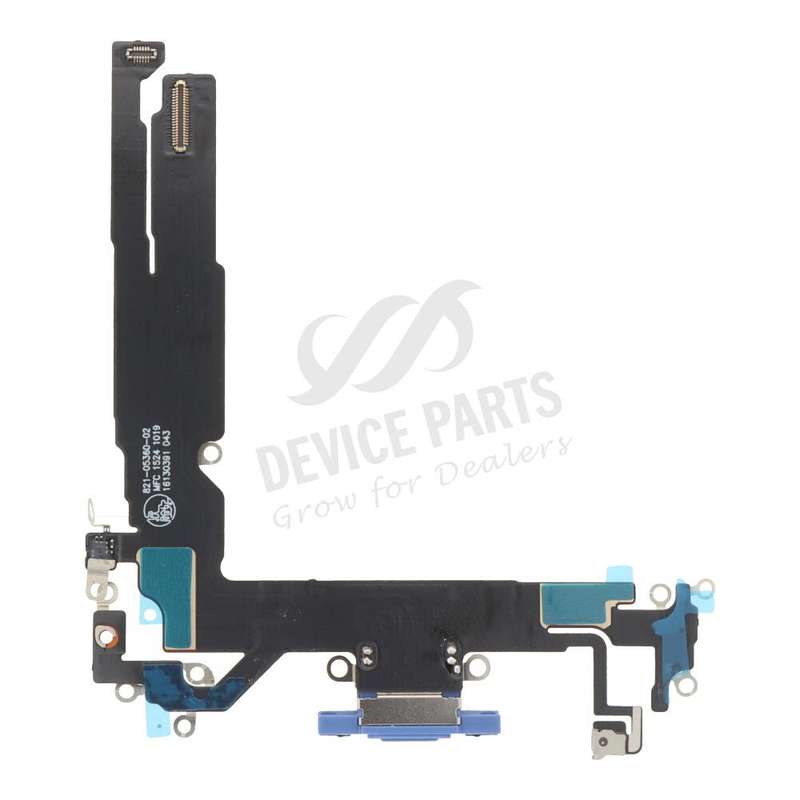 Charging Port Flex Cable for iPhone 16 Ultramarine OEM
