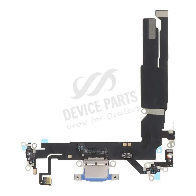 Charging Port Flex Cable for iPhone 16 Ultramarine OEM
