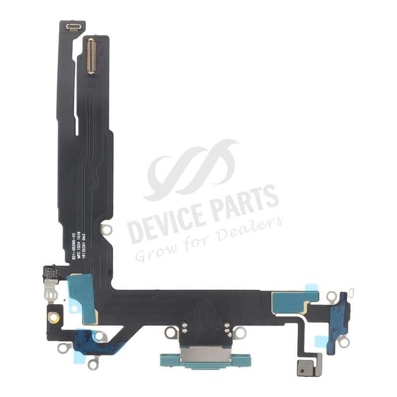 Charging Port Flex Cable for iPhone 16 Teal HQ