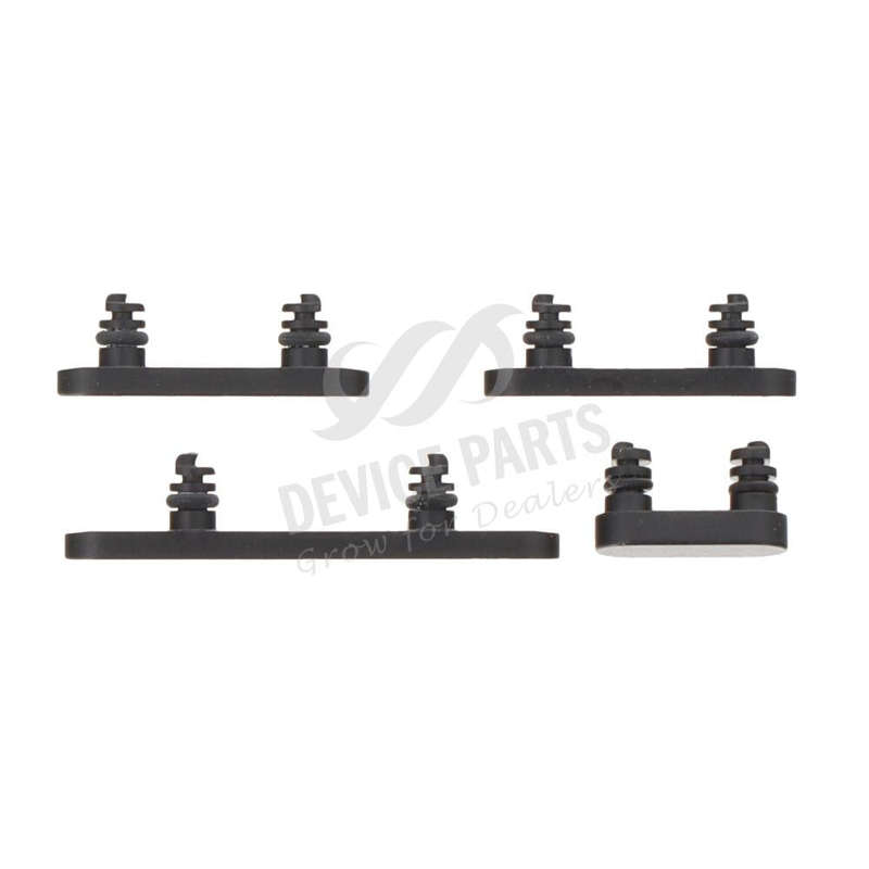 Power Volume Mute Buttons Keys Side Buttons for iPhone 16/16 Plus Black Ori 4pcs in one set