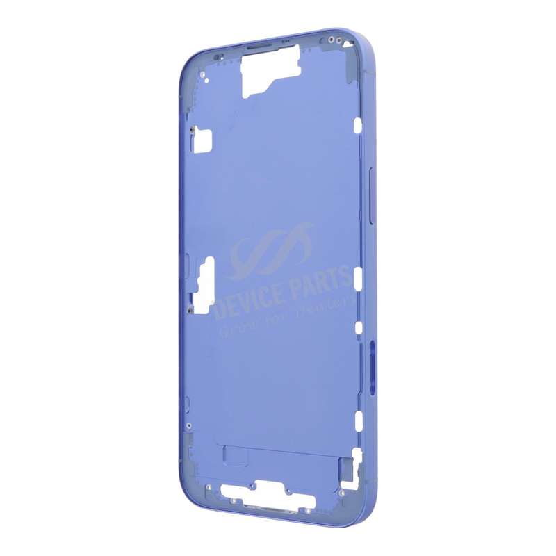 Middle Frame with Side Buttons + SIM Card Tray for iPhone 16 Plus European Version Ultramarine OEM
