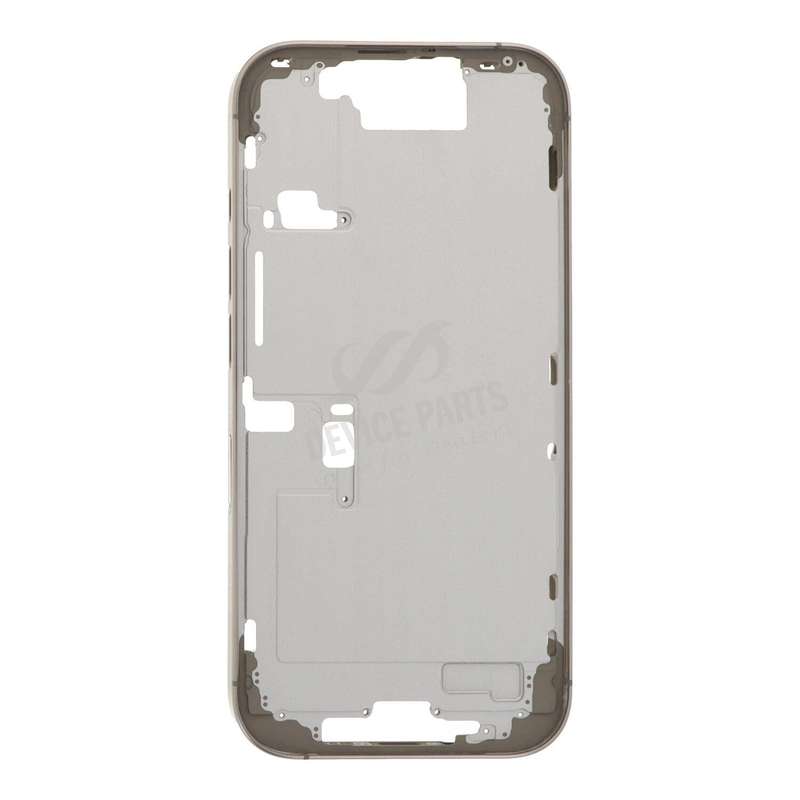 Middle Frame with Side Buttons + SIM Card Tray for iPhone 16 Pro European Version Natural Titaniu...