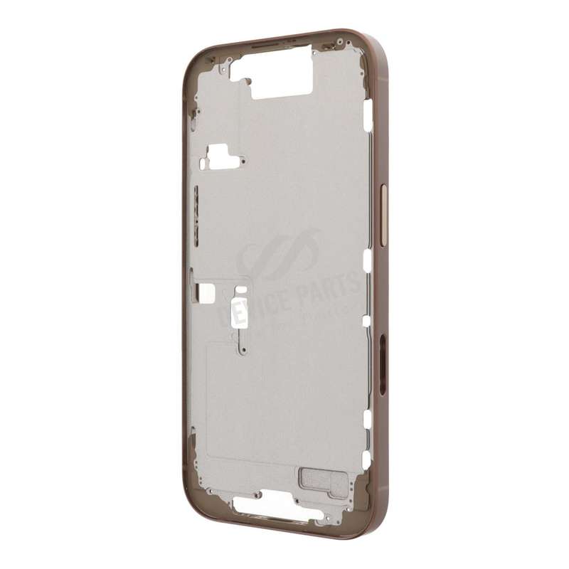 Middle Frame with Side Buttons + SIM Card Tray for iPhone 16 Pro European Version Desert Titanium...