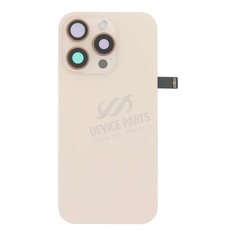 Battery Door + Back Camera Lens and Bezel with Magnetism Ring+Metal Plate+Wireless Charger Chip+F...