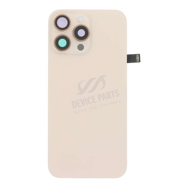Battery Door + Back Camera Lens and Bezel with Magnetism Ring+Metal Plate+Wireless Charger Chip+F...
