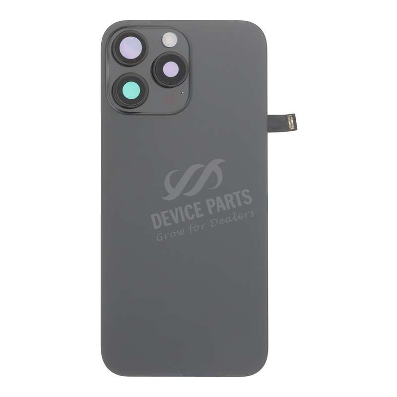 Battery Door + Back Camera Lens and Bezel with Magnetism Ring+Metal Plate+Wireless Charger Chip+F...