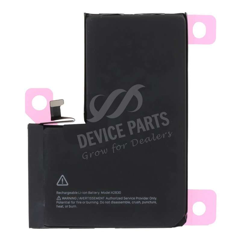 A2830 4700mAh Battery + Battery Adhesive for iPhone 14 Pro Max High Capacity Version OEM without ...