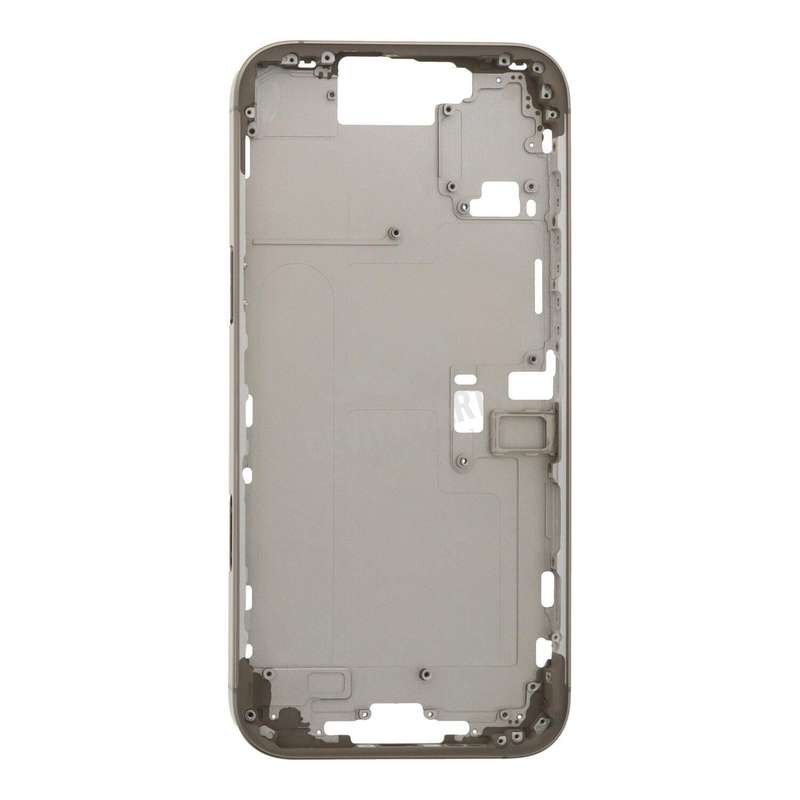 Middle Frame with Side Buttons + SIM Card Tray for iPhone 16 Pro Max European Version Natural Tit...