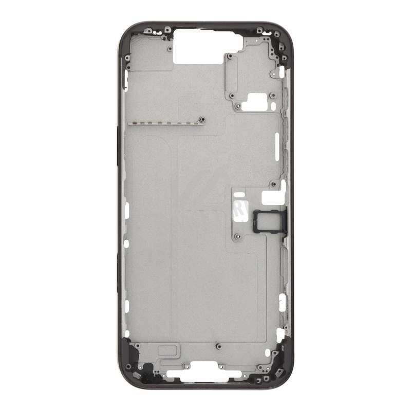 Middle Frame with Side Buttons + SIM Card Tray for iPhone 16 Pro Max European Version Black Titan...