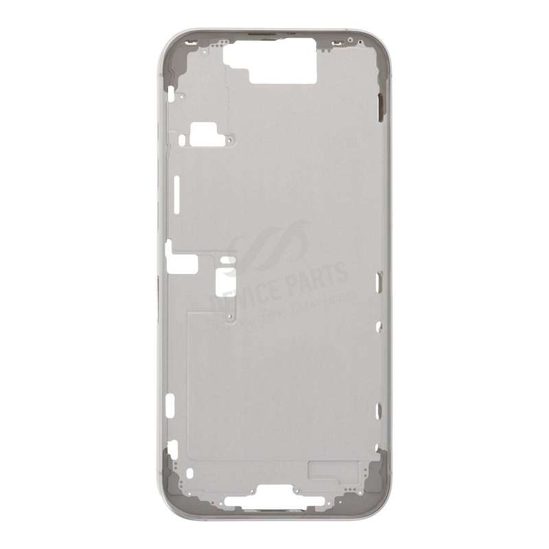 Middle Frame with Side Buttons + SIM Card Tray for iPhone 16 Pro Max European Version White Titan...