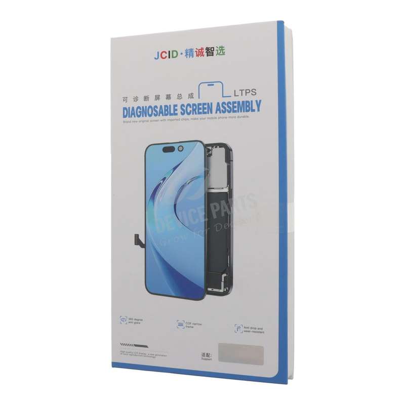 Screen Replacement for iPhone 14 Pro Non Replace Chip + Diagnosable JCID 90Hz TFT Black HQ