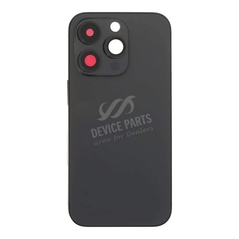 Middle Frame + Battery Door + Back Camera Lens and Bezel + Side Buttons + SIM Card Tray with Magn...