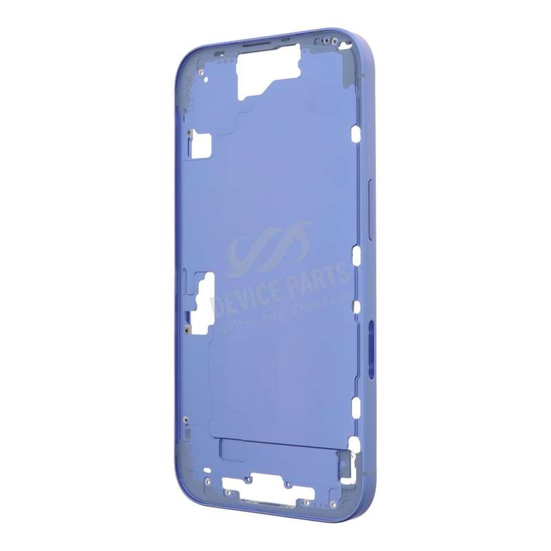 Middle Frame with Side Buttons + SIM Card Tray for iPhone 16 European Version Ultramarine OEM