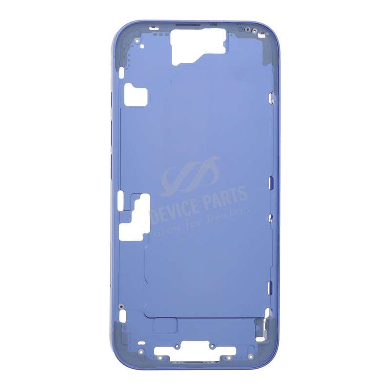 Middle Frame with Side Buttons + SIM Card Tray for iPhone 16 European Version Ultramarine OEM