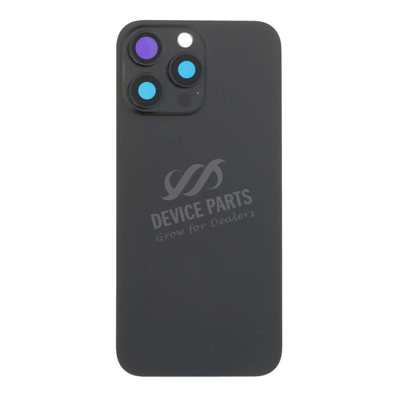 Battery Door + Back Camera Lens and Bezel with Magnetism Ring+Metal Plate for iPhone 16 Pro Max B...