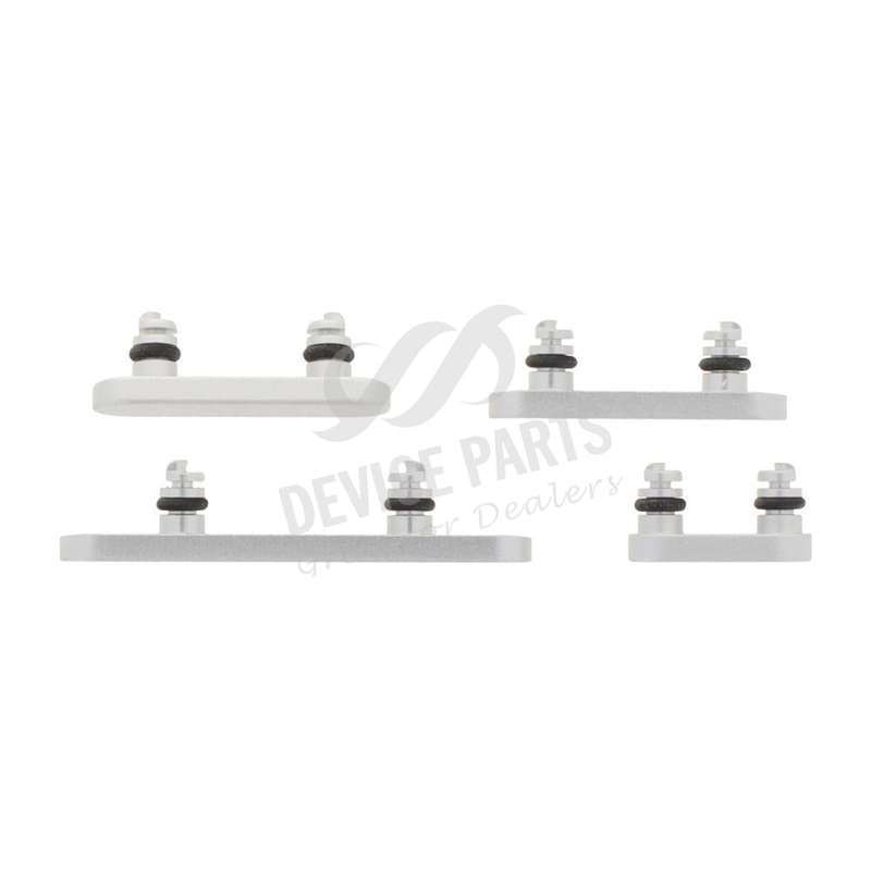 Power Volume Mute Buttons Keys Side Buttons for iPhone 16e White Ori 4pcs in one set